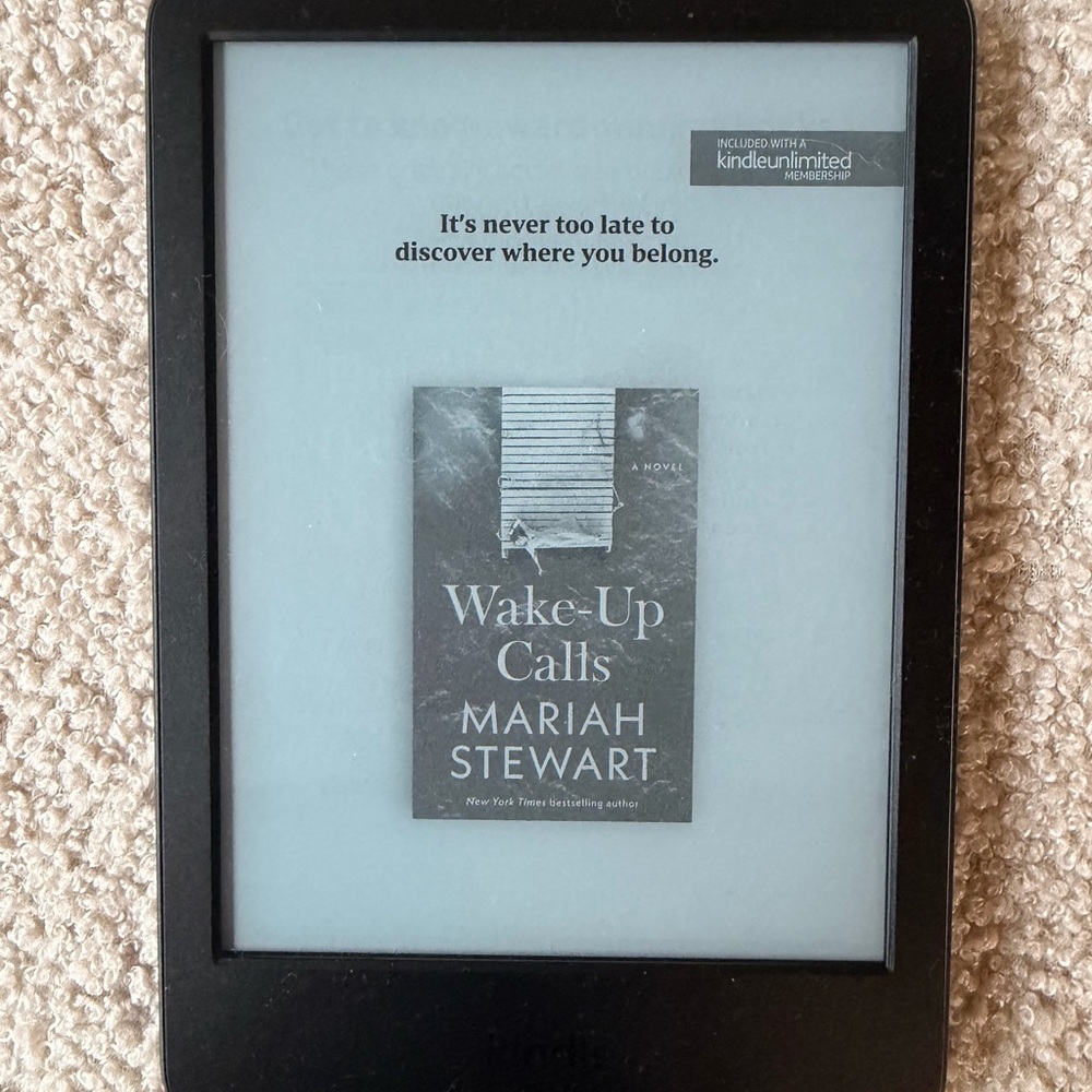 Black eBook Reader Tablet - Kindle